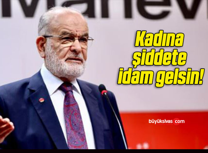 Kadına şiddete idam gelsin!