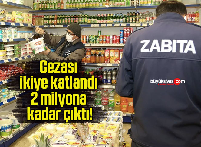 Cezası ikiye katlandı 2 milyona kadar çıktı!