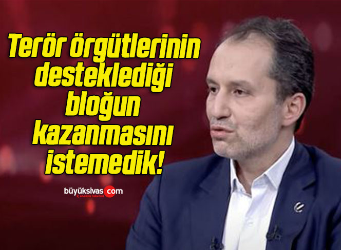 Terör örgütlerinin desteklediği bloğun kazanmasını istemedik!