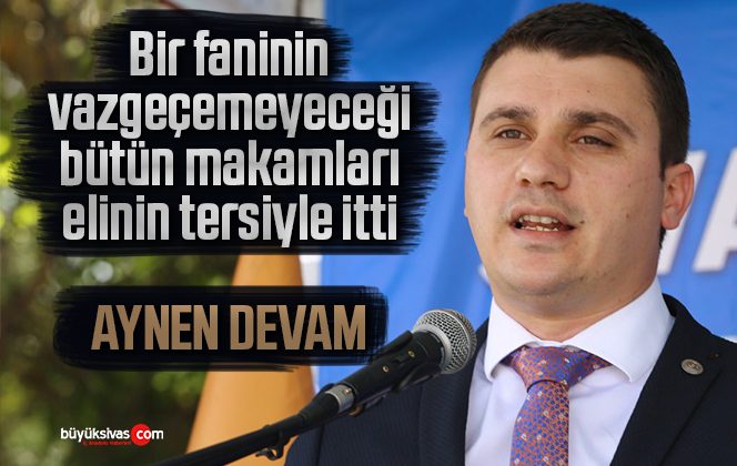 AK Parti Merkez İlçe Başkanı Burak Kuruçay Görevine Devam Ediyor