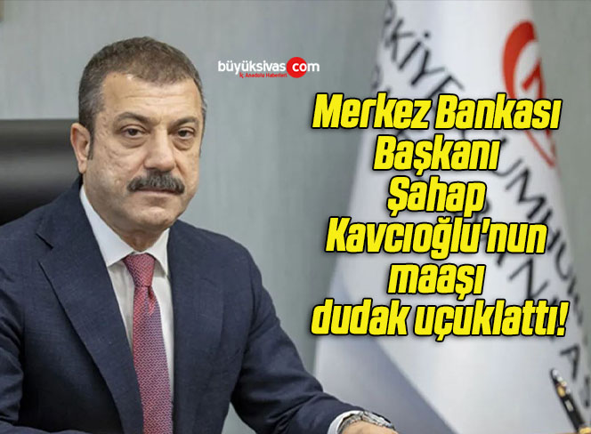 Merkez Bankası Başkanı Şahap Kavcıoğlu’nun maaşı dudak uçuklattı!