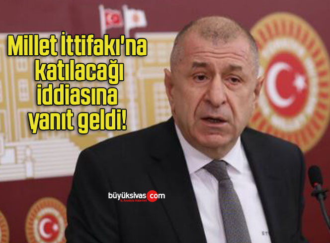 Zafer Partisi’nin Millet İttifakı’na katılacağı iddiasına Ümit Özdağ’dan yanıt geldi!