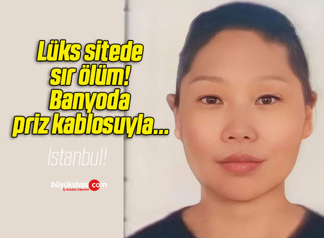 Lüks sitede sır ölüm! Banyoda priz kablosuyla…