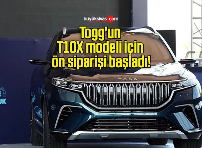 Togg’un T10X modeli için ön siparişi başladı!