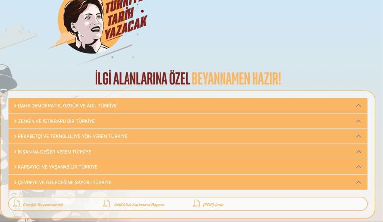 İYİ Parti’den Kişiye Özel Seçim Beyannamesi!