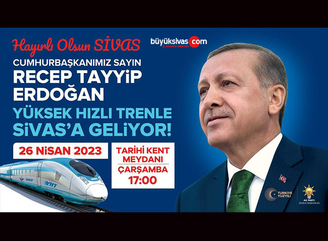 Başkan Erdoğan’ın Sivas’a geleceği tarih ve miting yeri belli oldu!