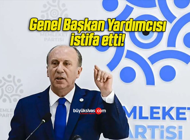 Muharrem İnce’ye istifa şoku! Genel Başkan Yardımcısı Aziz Aykut Demiray istifa etti!