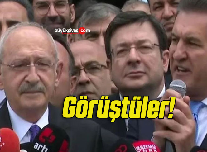 CHP Lideri Kemal Kılıçdaroğlu TDP Genel Başkanı Mustafa Sarıgül ile görüştü!