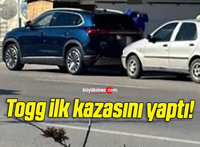 Togg ilk kazasını yaptı!