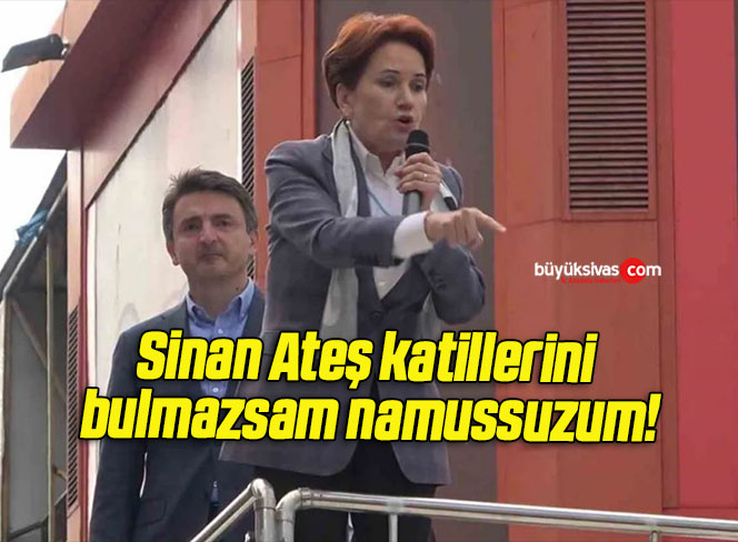 Sinan Ateş katillerini bulmazsam namussuzum!