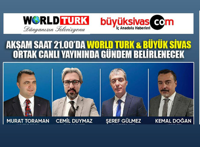 Kemal Doğan, Şeref Gülmez, Cemil Duymaz ve Murat Toraman Bugün 21:00 Canlı Yayında!