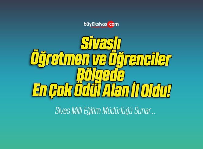 Sivaslı Öğretmen ve Öğrenciler Bölgede En Çok Ödül Alan İl Oldu!