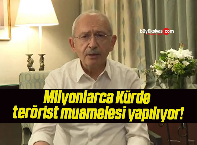 Milyonlarca Kürde terörist muamelesi yapılıyor!