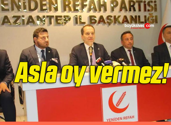 Asla oy vermez!
