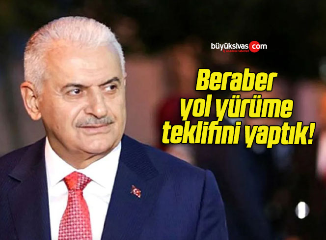 yaptık