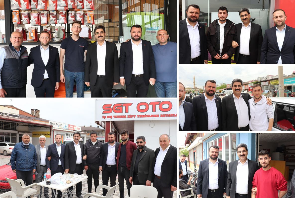 Milletvekili adayı Hakan Aksu gençlere özel olarak çalışıyor