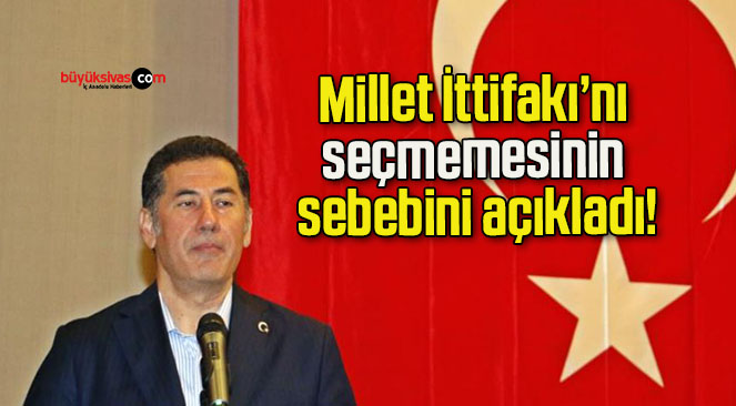 Millet İttifakı’nı seçmemesinin sebebini açıkladı!