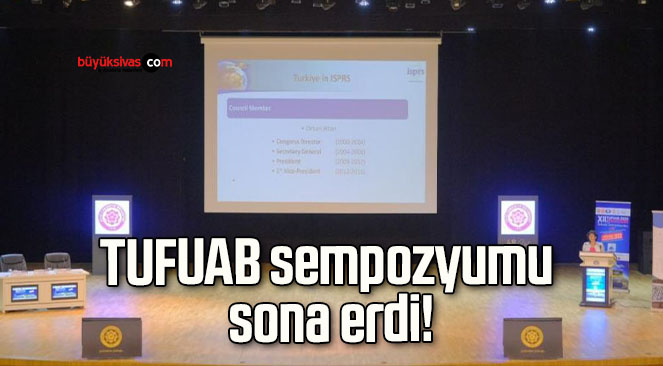 TUFUAB sempozyumu sona erdi!