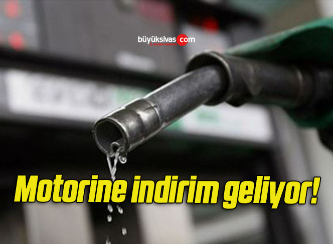 Motorine indirim geliyor!