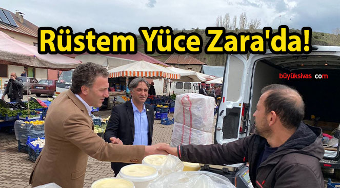 Rüstem Yüce Zara’da!