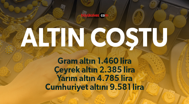 Altında deli gibi yükseliyor! 8 Haziran 2023’de gram altın 1460 lira
