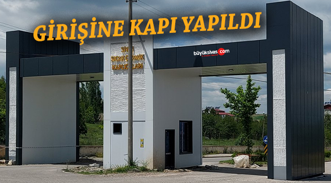 Sıcak Çermik Kaplıcasına Sivas Belediyesi Tarafından Kapı Yapıldı