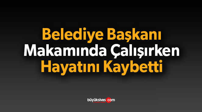 Makamında Çalışırken