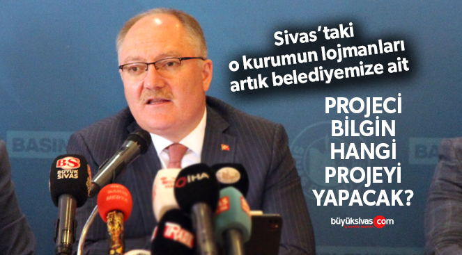 Başkan Bilgin Sivas’taki o lojmanların artık belediyeye ait olduğunu söyledi