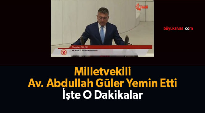 abdullah güler yemin