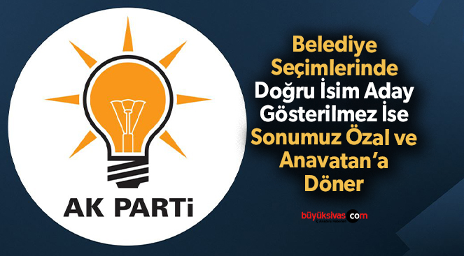 AK Partili İsimden Partisine “Yerel Seçim” Uyarısı
