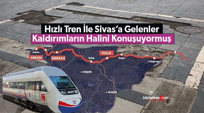 Ankara’dan Sivas’a Gelenler Dönerken Kaldırım Muhabbeti Yapıyor