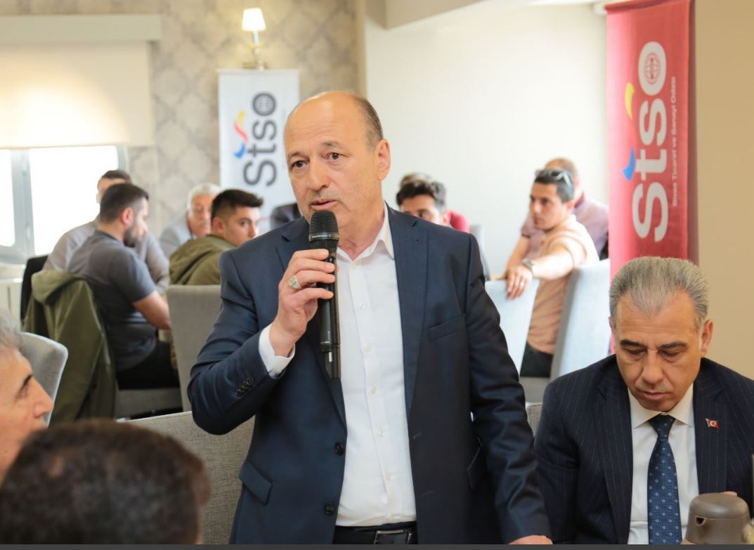 STSO Başkanı Özdemir, Başkan Hilmi Bilgin’i Müteahhitler ile Bir Araya Getirdi