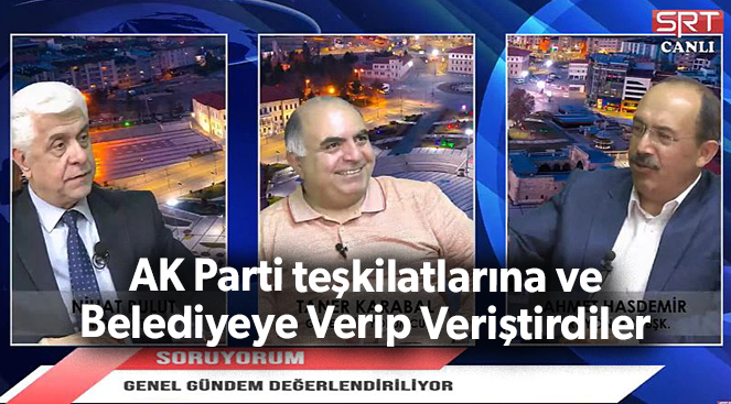 Hasdemir, Karabal ve Bulut, Belediye ve Teşkilata Verip Veriştirdi