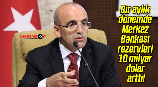 Bir aylık dönemde Merkez Bankası rezervleri 10 milyar dolar arttı!