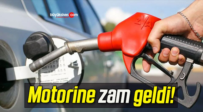 Motorine zam geldi!