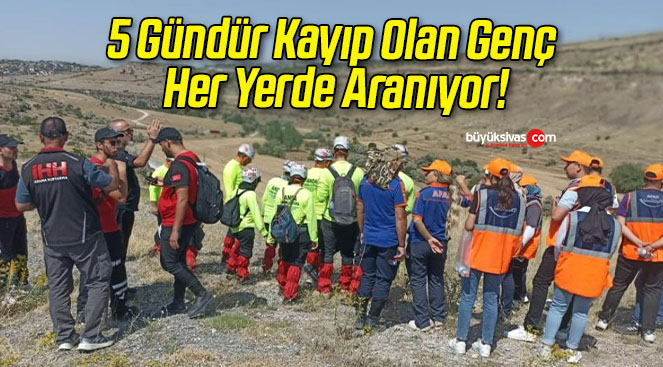 5 Gündür Kayıp Olan Genç Her Yerde Aranıyor!