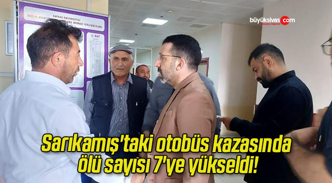 Sarıkamış’taki otobüs kazasında ölü sayısı 7’ye yükseldi!