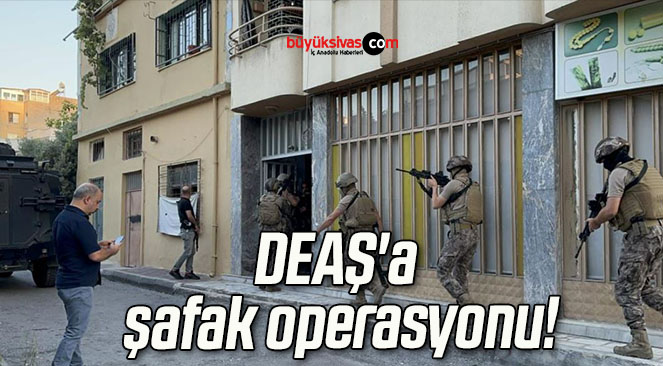 DEAŞ’a şafak operasyonu!