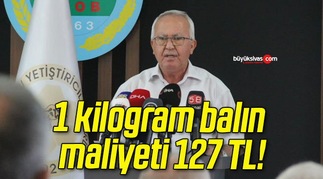 1 kilogram balın maliyeti 127 TL!