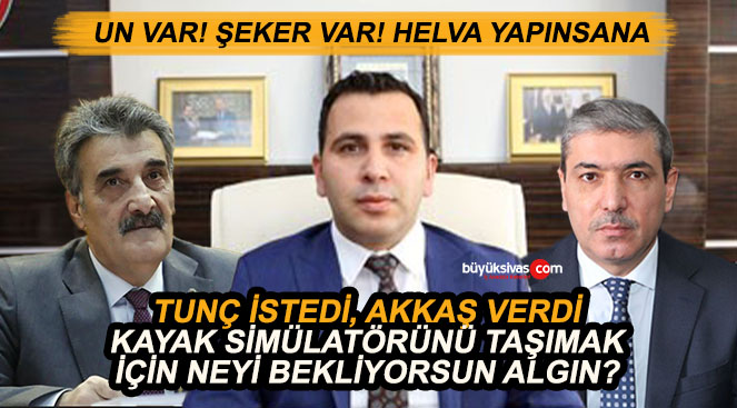 Tunç İstedi, Akkaş Verdi! Algın Taşımak İçin Neyi Bekliyorsun?