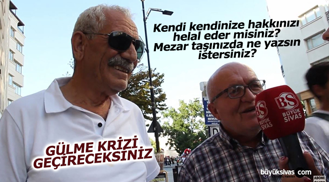 Kendi kendinize hakkınızı helal eder misiniz? Mezar taşınızda ne yazsın istersiniz?