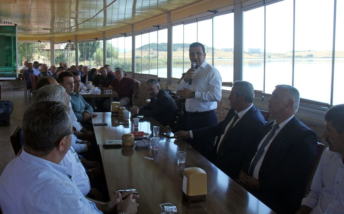 Hafik Kaymakamı Algın için veda programı düzenlendi