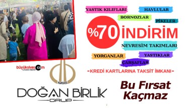 Sivas Doğan Birlik, yüzde 70 indirimle moda festivalinde yerini alıyor