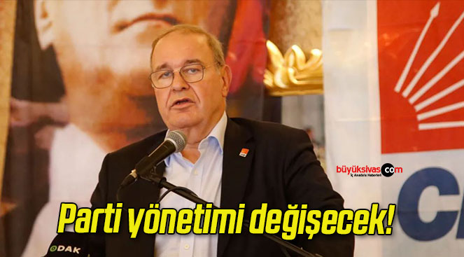 Parti yönetimi değişecek!
