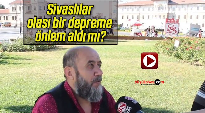 Kayseri’de bugün 4.7 büyüklüğünde deprem meydana geldi! Sivaslılar olası bir depremde önlem aldı mı?