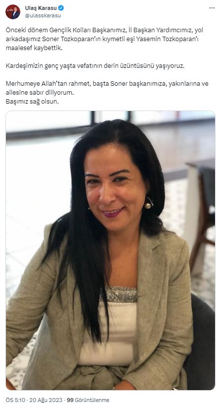 Acı Haberi Ulaş Karasu Duyurdu!