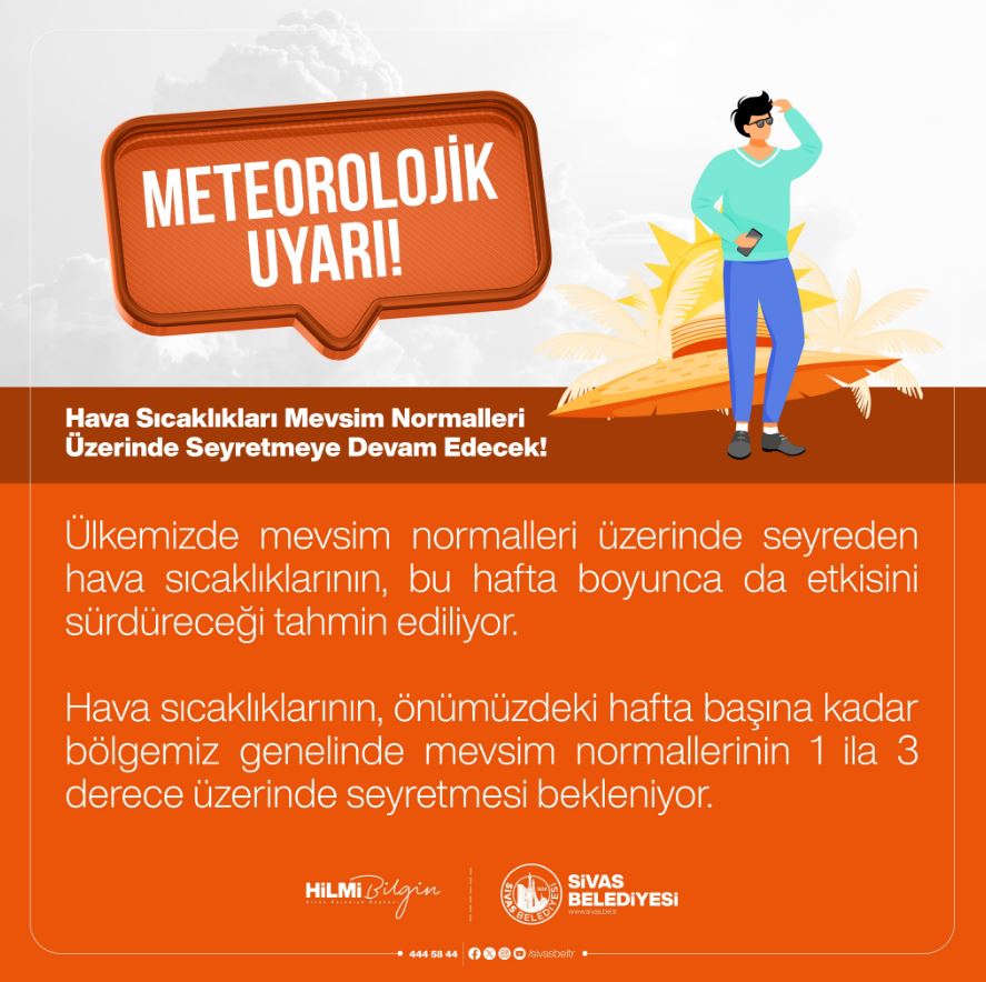 Sivas Belediyesi Uyardı!