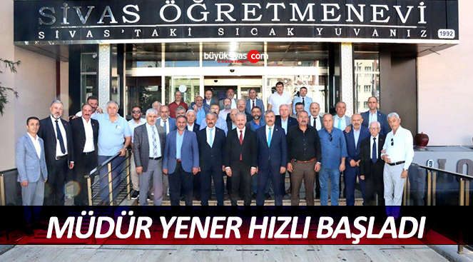 Milli Eğitim Müdürü Necati Yener Muhtarlarla Bir Araya Geldi