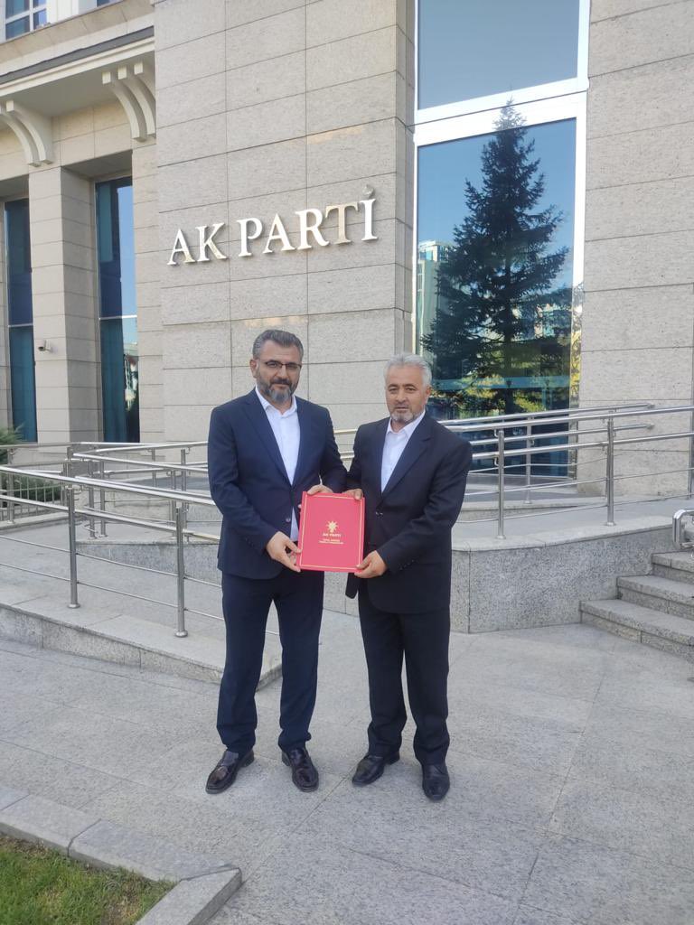 AK Parti Şarkışla İlçe Başkanlığına Burhanettin Uğurlu atandı