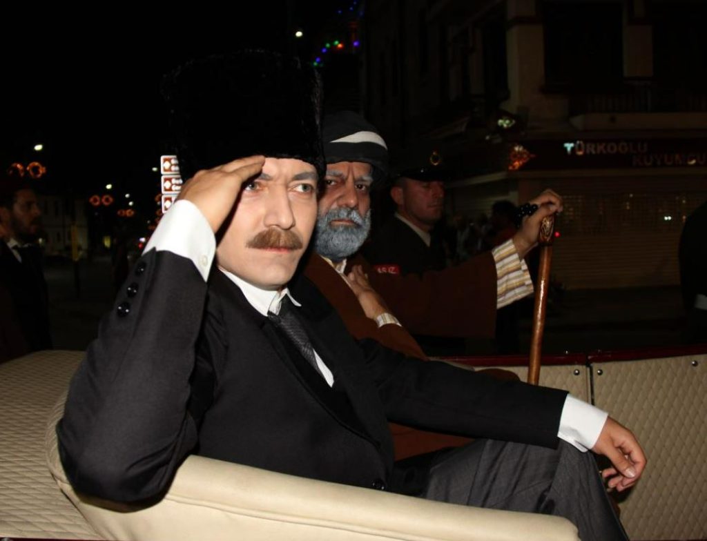Atatürk’ün Sivas’a gelişi canlandırıldı!
